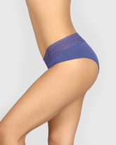La Senza Remix Trendy Cotton Hipster Panties DUSK BLUE / M